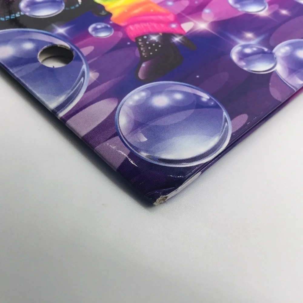 LISA Frank Folder Rainbow Rockers 2014 New Unused Two Pocket Multicolor 9”x12”